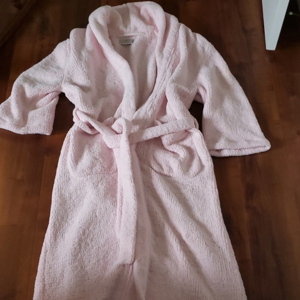 Kashwere women's pink plush robe size L